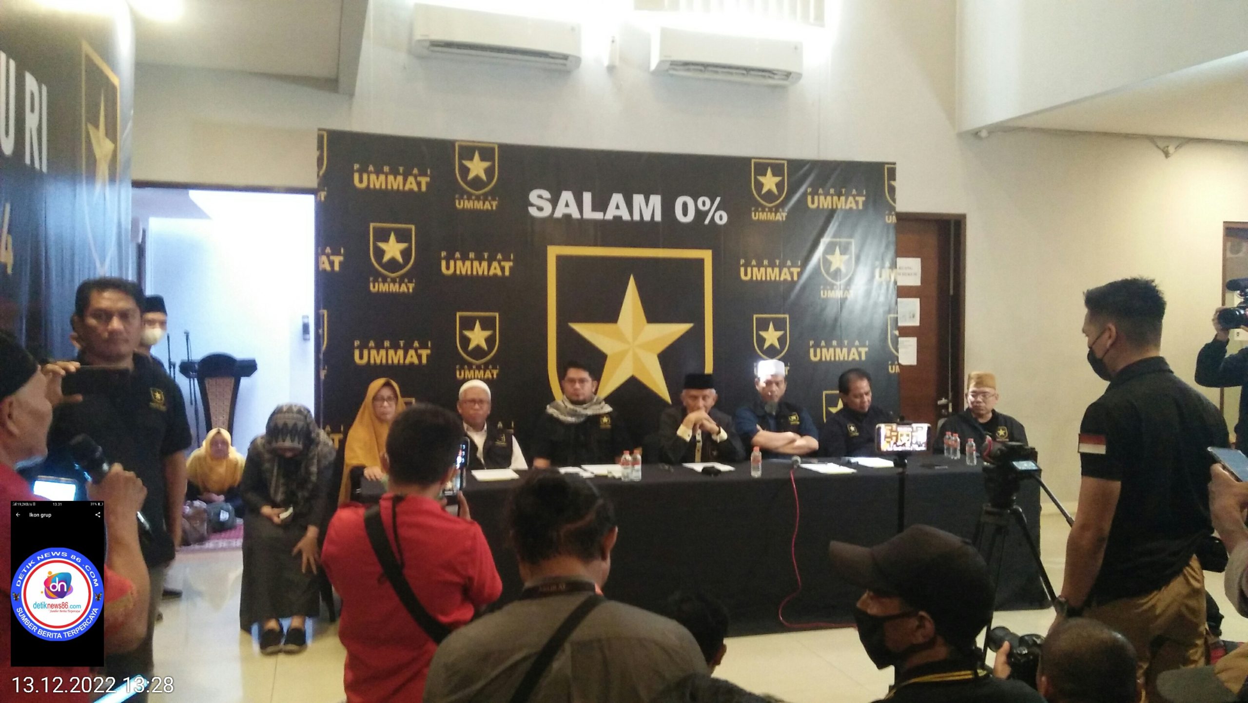 KPU Tidak Meloloskan Partai Umat, Sebagai Peserta Pemilu 2024, Ada apa Gerangan?