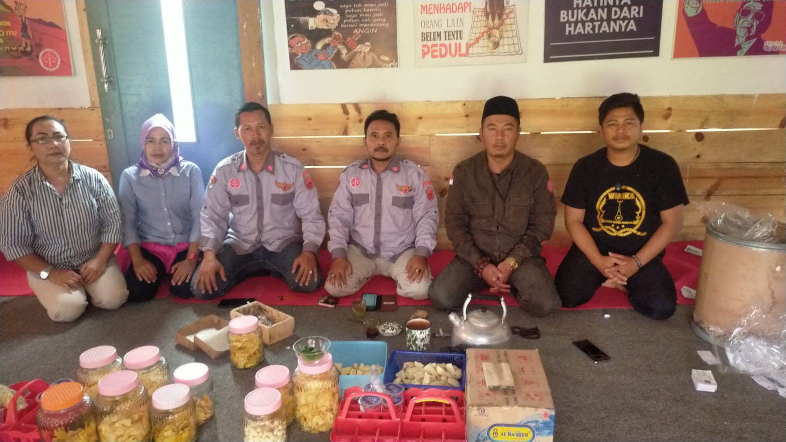 Ketua umum DPP BAMUSWARI Menggelar rapat Persiapan Festival Mapag Jawara Bersama DPC Bamuswari Karawang.
