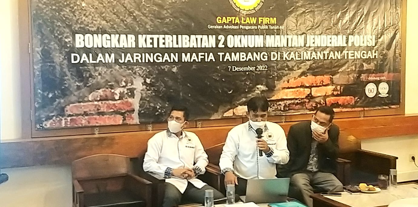 Bongkar Jaringan Mafia Tambang di Kalteng, GAPTA Gandeng LCKI*