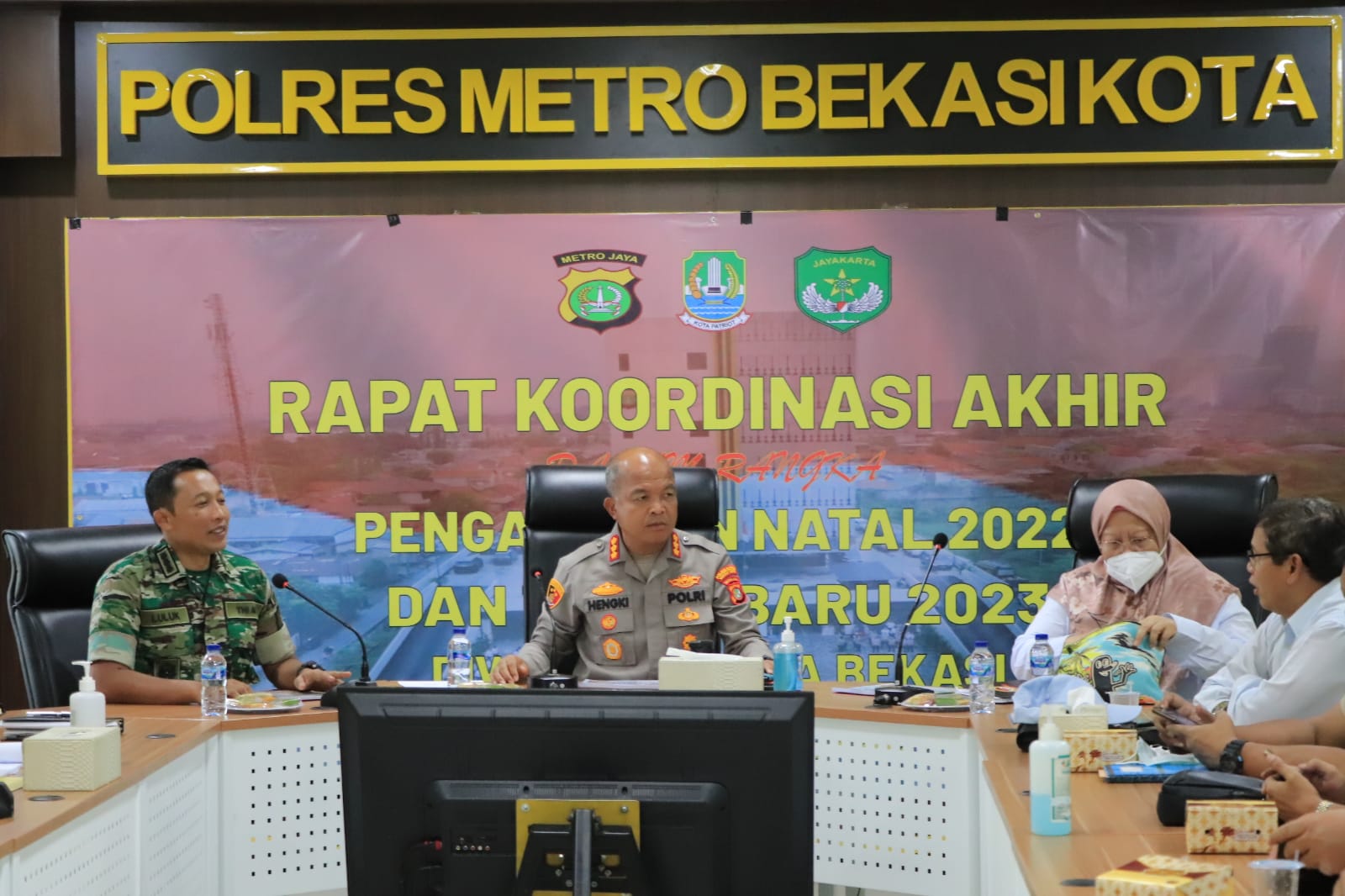 Rapat Koordinasi Akhir Persiapan Jelang Natal Dan Menyambut Tahun Baru 2023