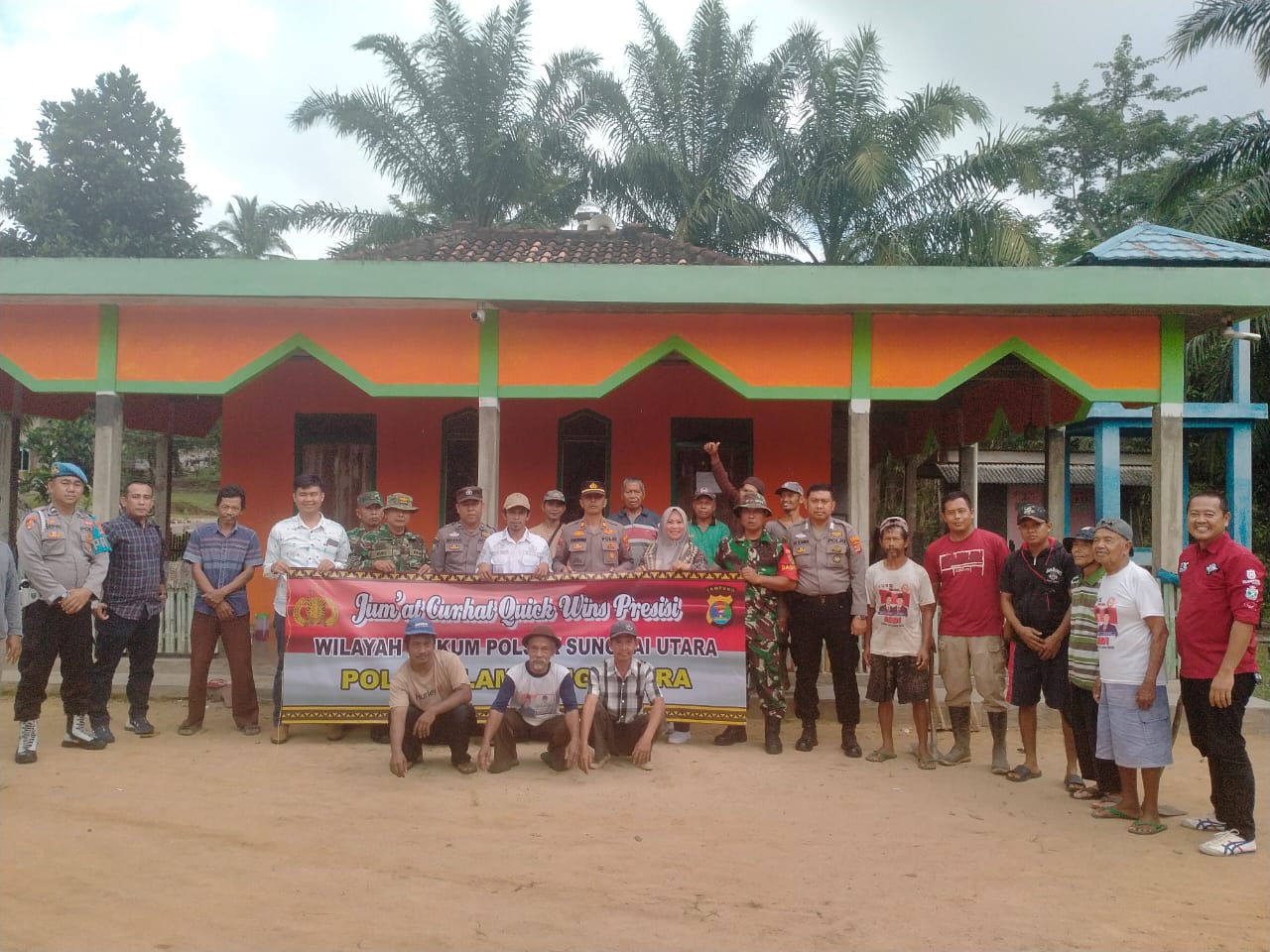 Polsek Sungkai Utara gelar kegiatan ‘Jumat curhat’ Serap aspirasi masyarakat