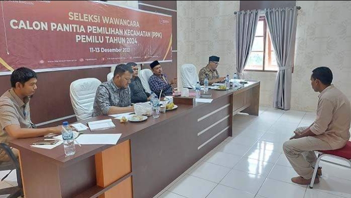 Sebanyak 268 Calon PPK Bireuen Ikut Seleksi Wawancara