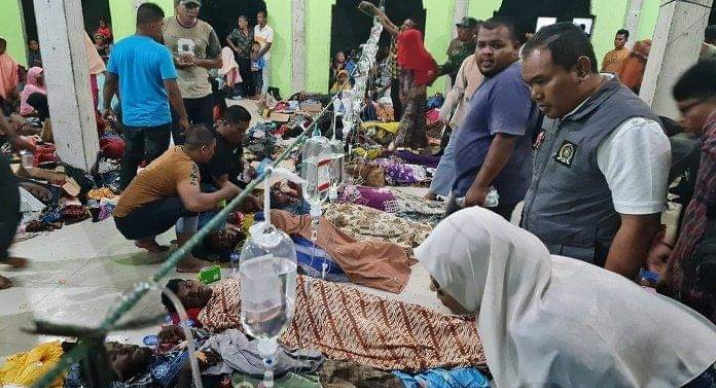 185 Rohingya Terdampar di Ujong Pie Pidie, 32 Diantaranya Anak-anak