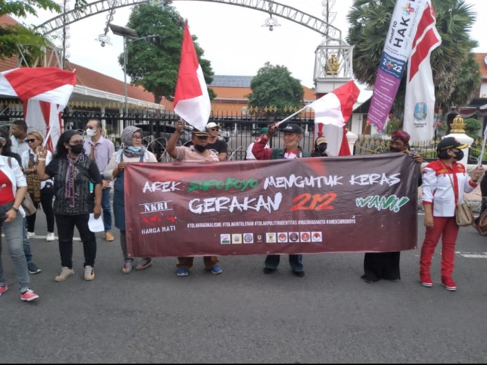 Aksi Damai Tolak Paham Radikalisme dan Intoleransi di Indonesia