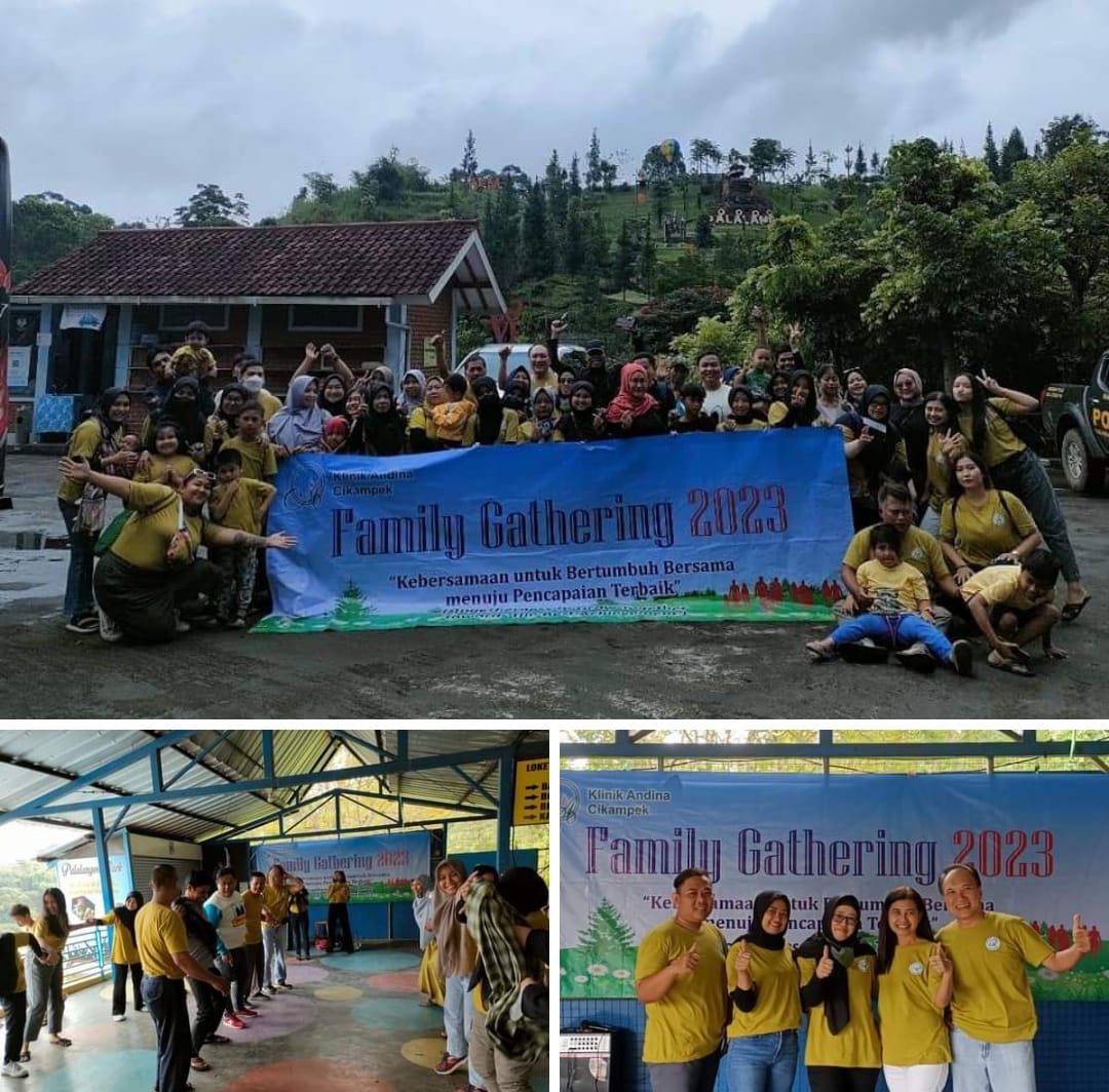 Klinik Andina Cikampek,Baru Gelar Family Gathering Setelah Pakem Karena Covid