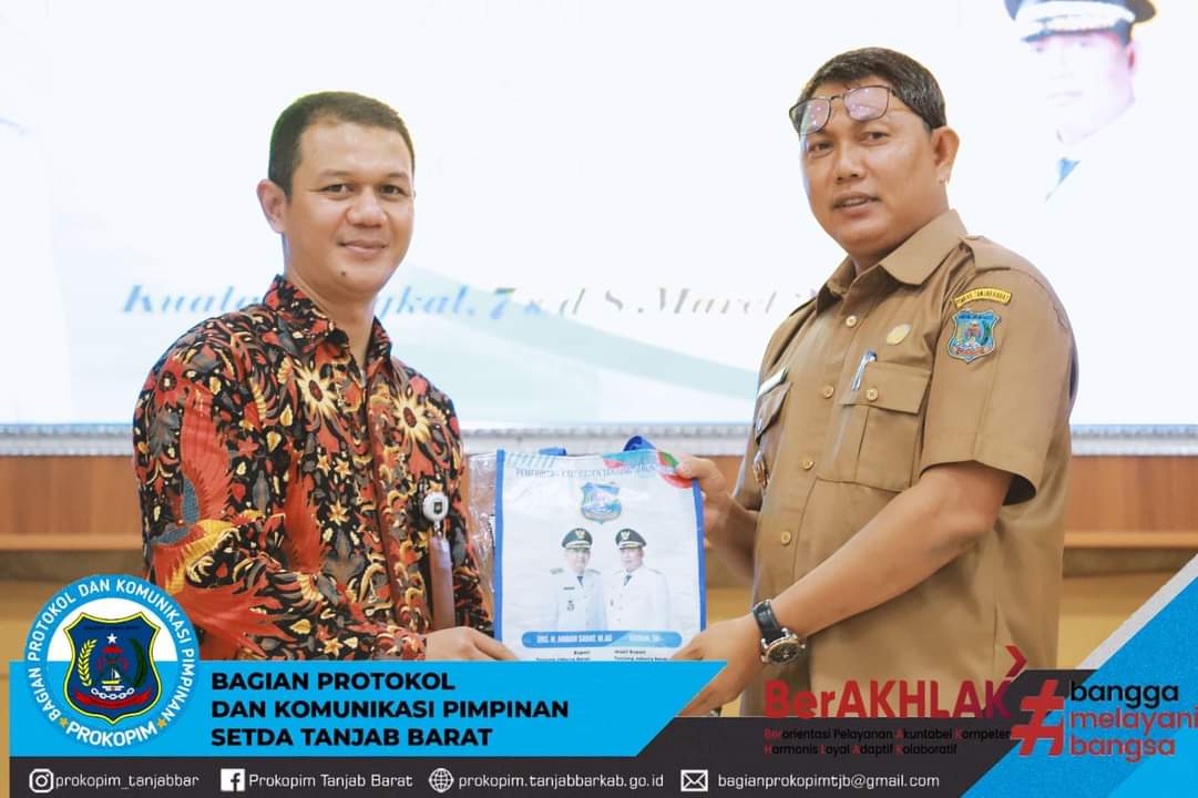 Wakil Bupati Tanjab Barat Hadiri Rapat Koordinasi Kerjasama Daerah