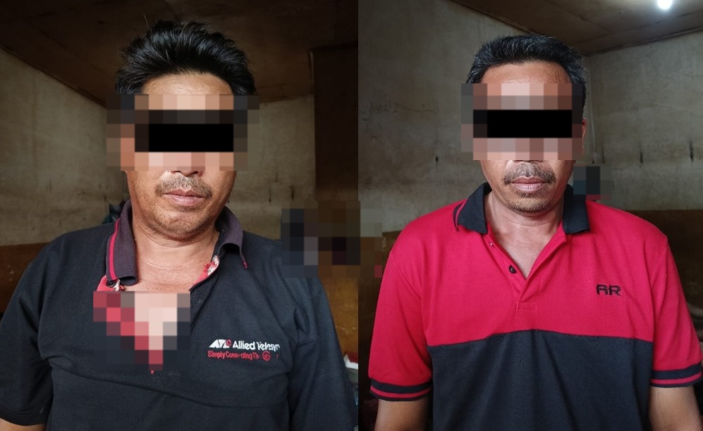 Tekab 308 PRESISI Polres Way Kanan Bekuk Dua Pelaku Pengeroyokan di Negara Sakti