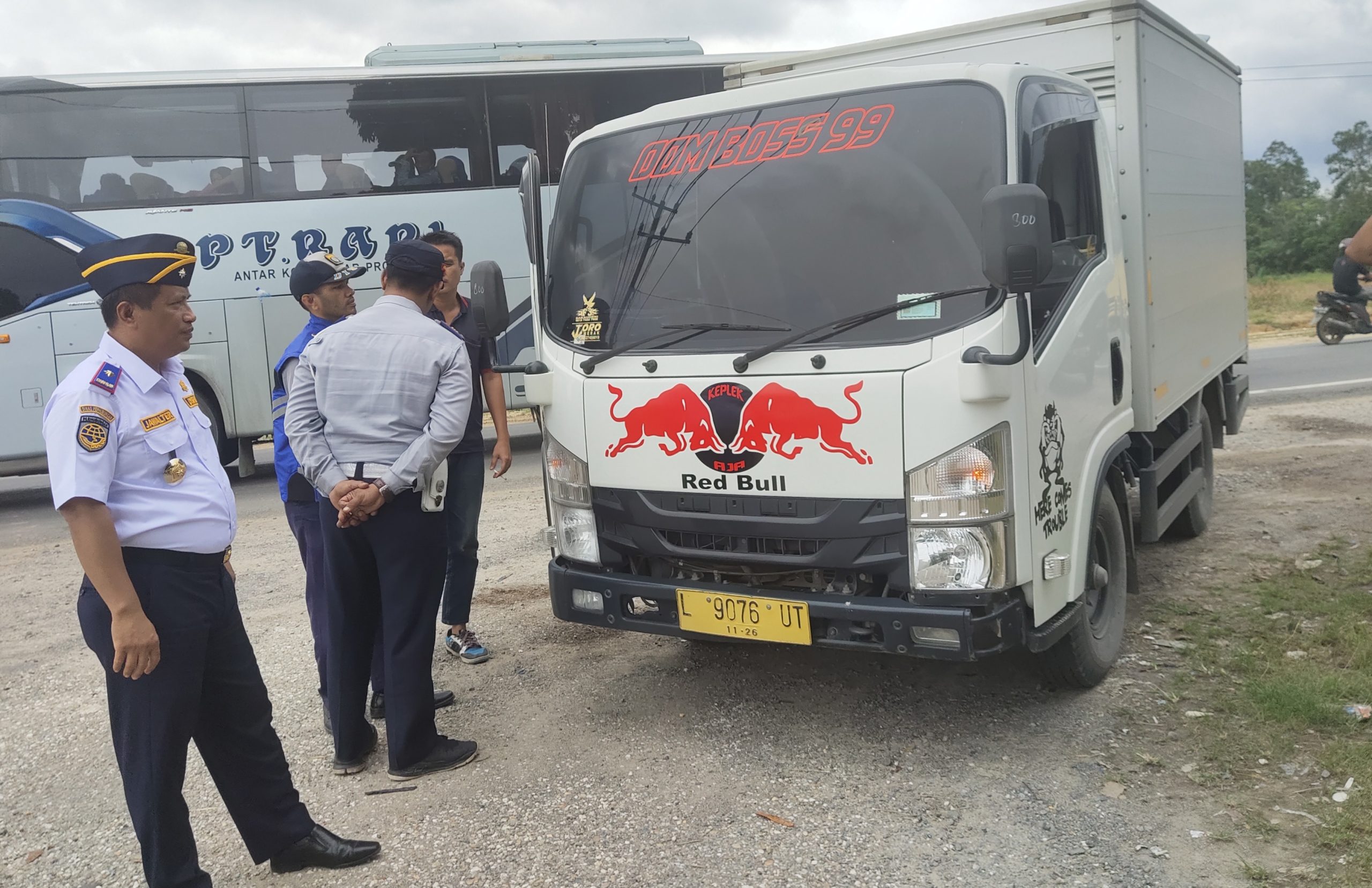 63 Kendaraan Terjaring Karena Tidak Dilengkapi Buku KIR
