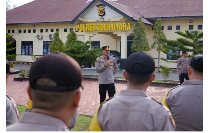 Mutasi, Wakapolres Aceh Utara Akan Berganti