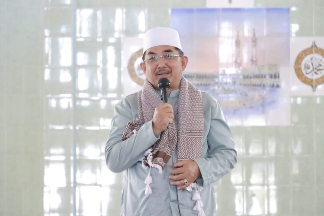 Bupati Tanjab Barat Laksanakan Kunjungan Safari Jumat ke Masjid Al-Kautsar Desa Pematang Lumut