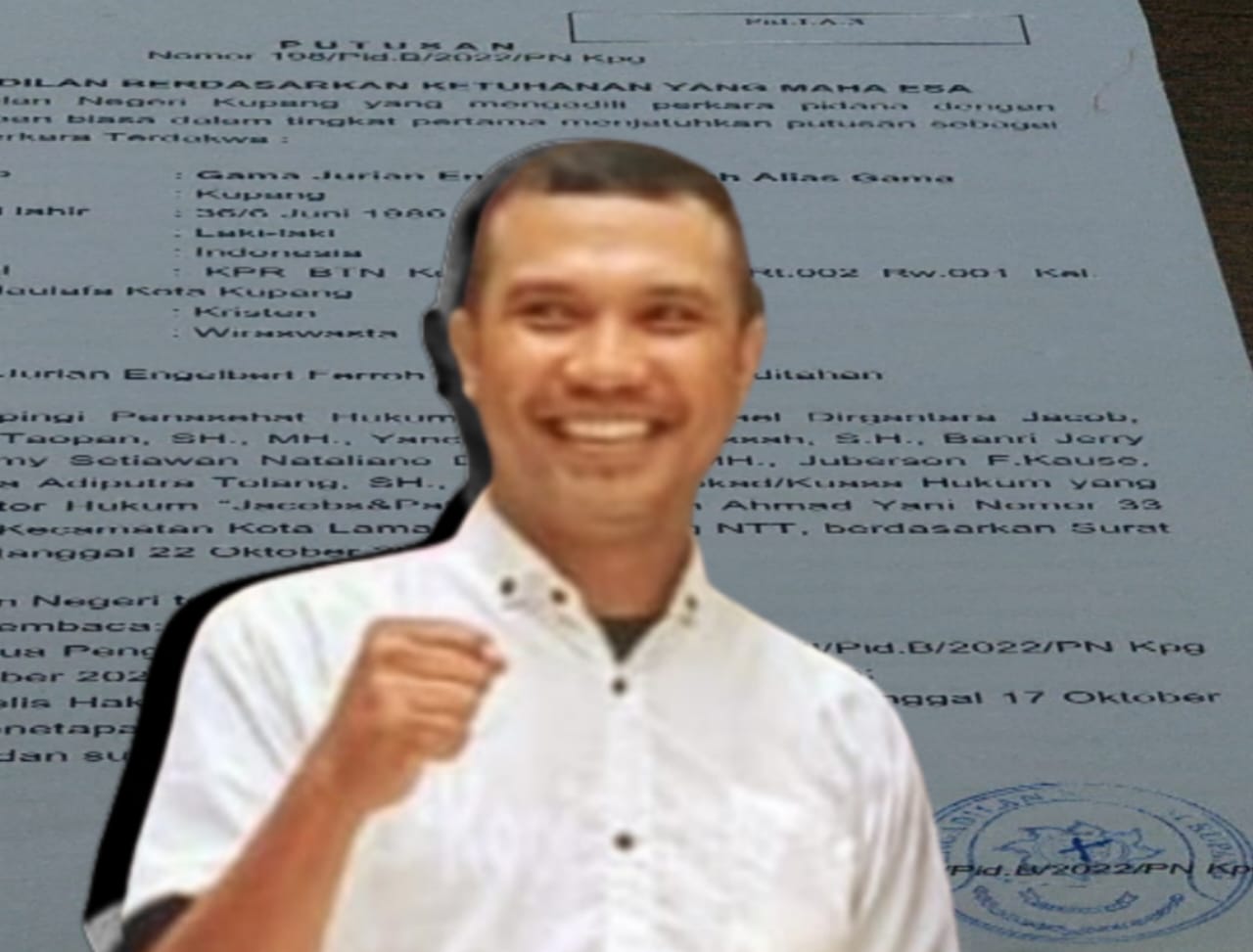 Tak Terbantahkan Salinan Putusan Terdakwa Gama Ferroh Dijatuhi Hukuman Selama 6 Bulan Penjara