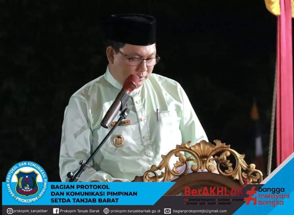 Wakil Bupati Tanjab Barat Buka Secara Resmi MTQ ke-15 Tingkat Kecamatan Muara Papalik
