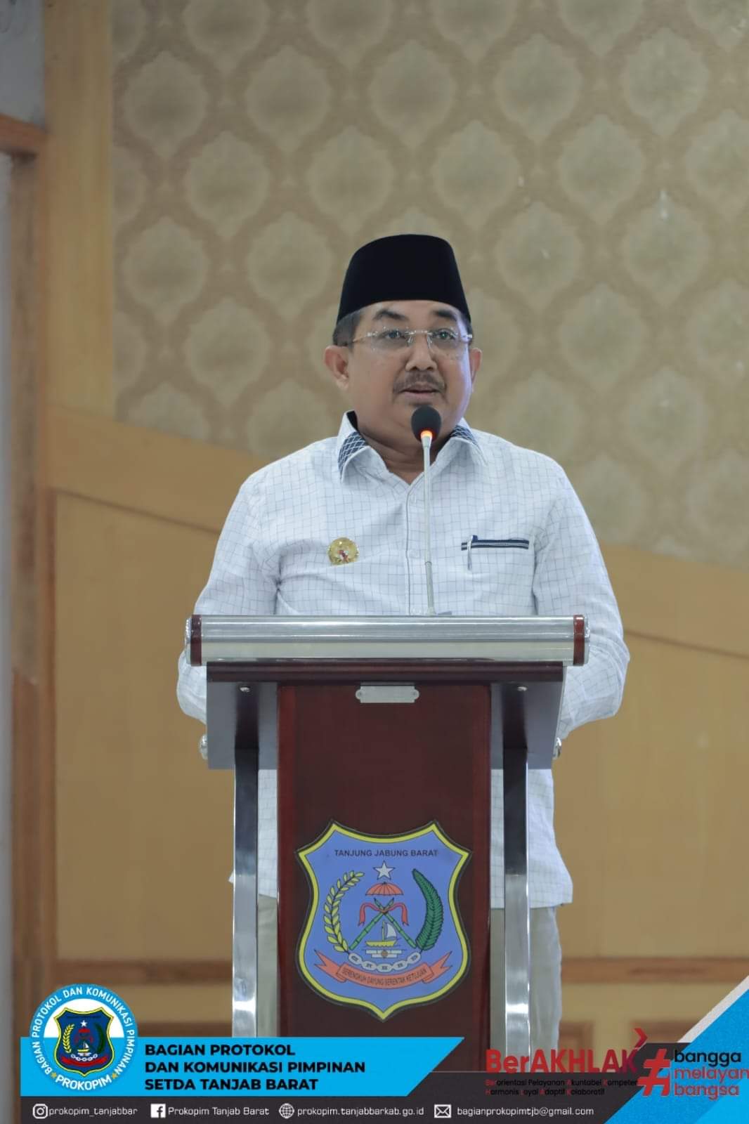 Bupati Buka Acara Diseminasi Audit Kasus Stunting Tingkat Kabupaten Tanjab Barat