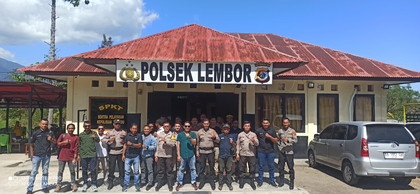Pererat Sinergitas dan Kemitraan, Kapolsek Lembor Gelar Coffee Morning Bersama Insan Pers