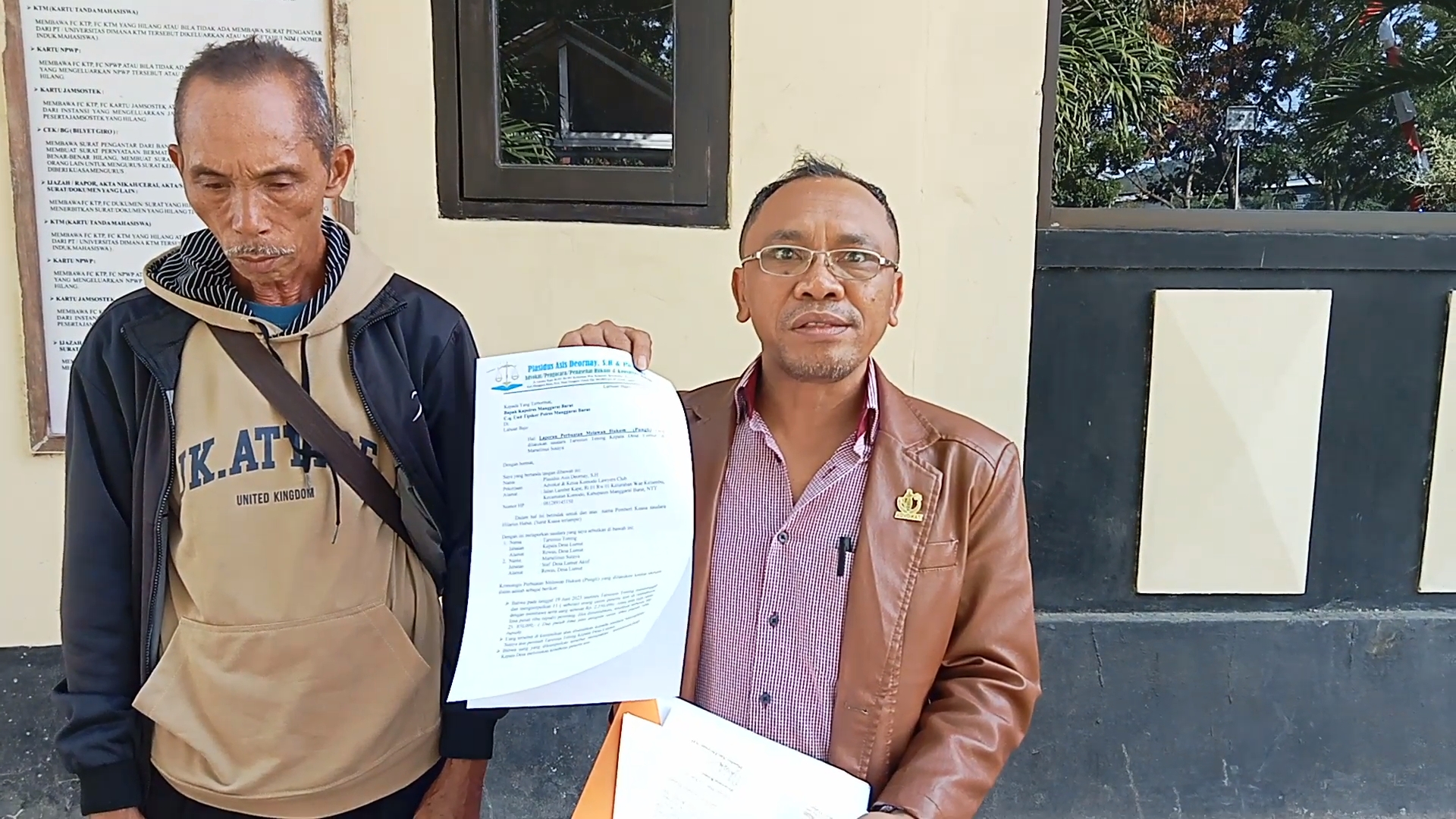 Pungli Hingga Puluhan Juta, Kades Lumut Resmi Dilaporkan ke Polres Mabar