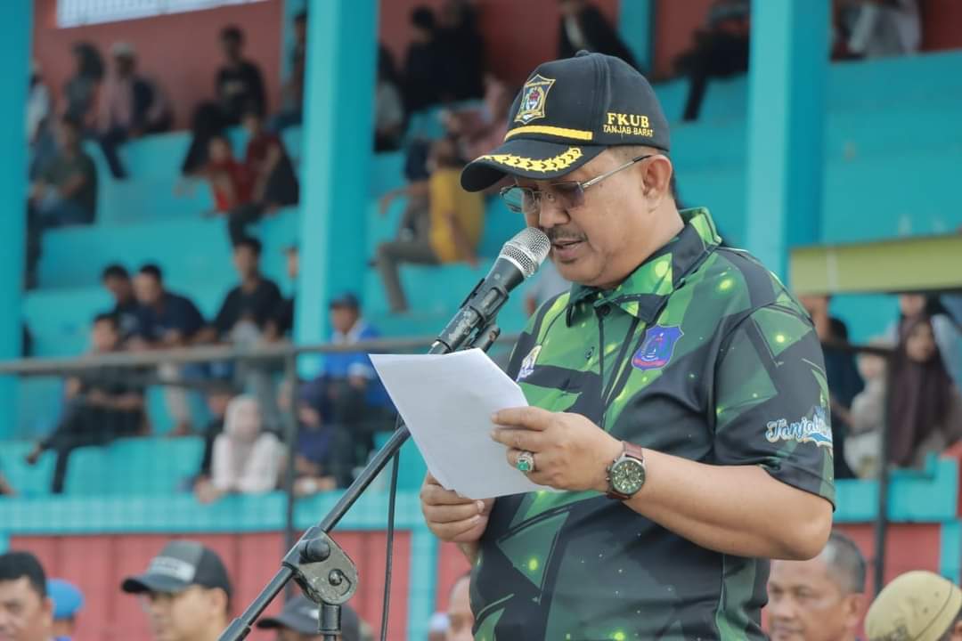 Bupati Tanjab Barat Tutup Secara Resmi Event Bupati Cup Tahun 2023