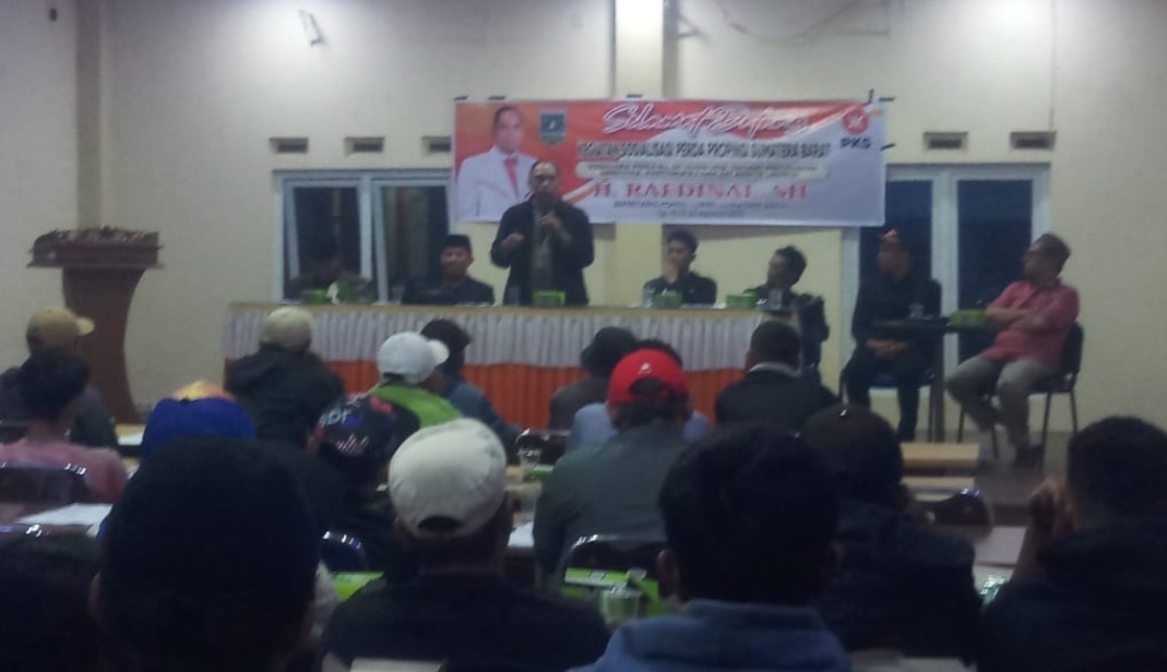 Rafdinal SH Anggota DPRD Provinsi Sumbar Sosialisasikan Perda Nomor 9 Tahun 2018 Tentang Bahaya Narkoba
