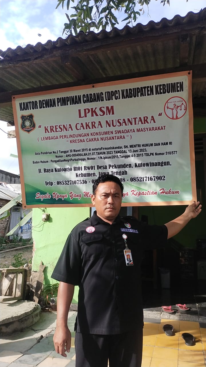 Pengusiran Ketua LPKSM Di Kebumen, Berbuntut Panjang.