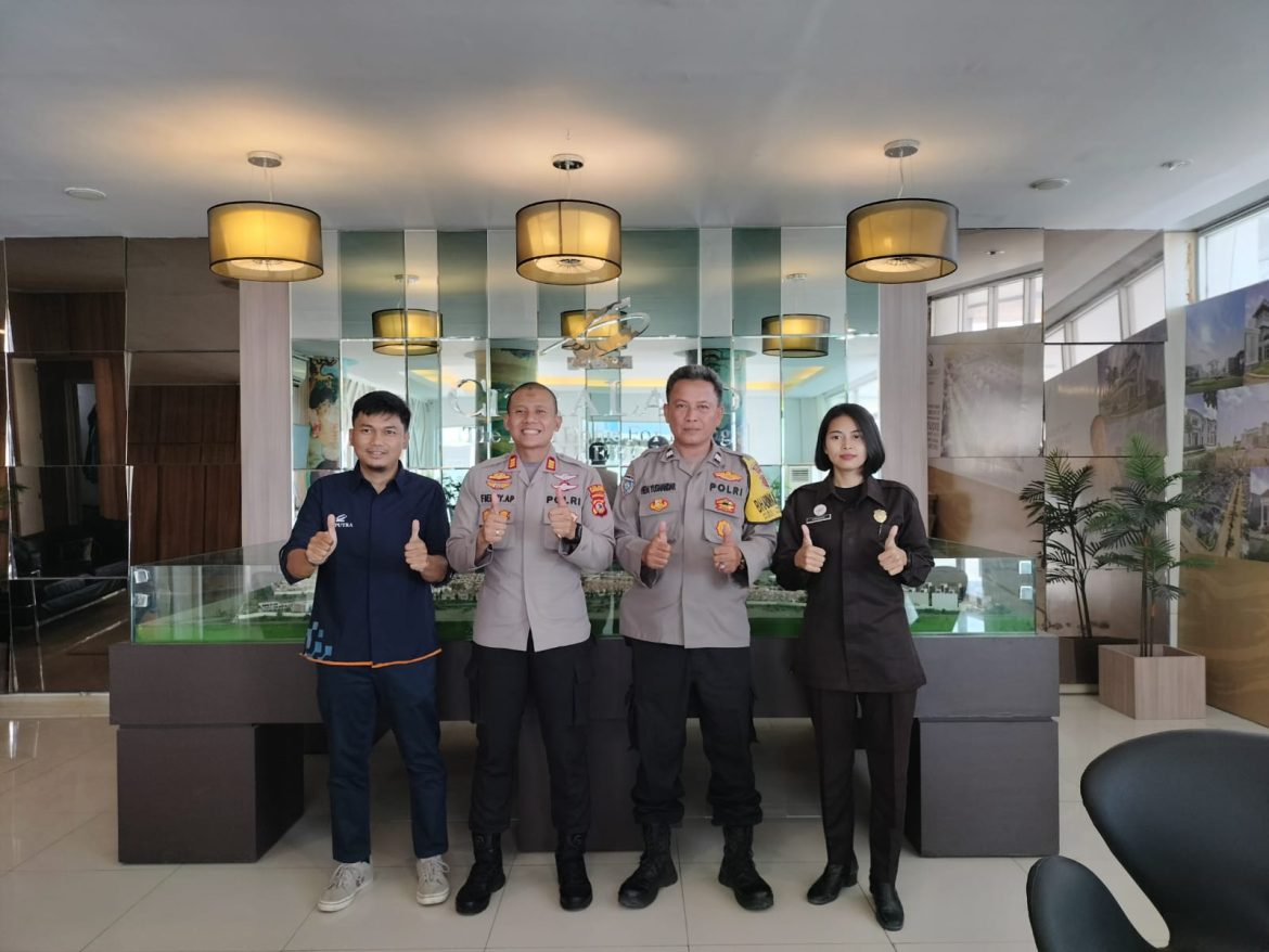 Sinergi Kamtbmas Kapolsek Seltim, Sambangi Kantor Pemasaran