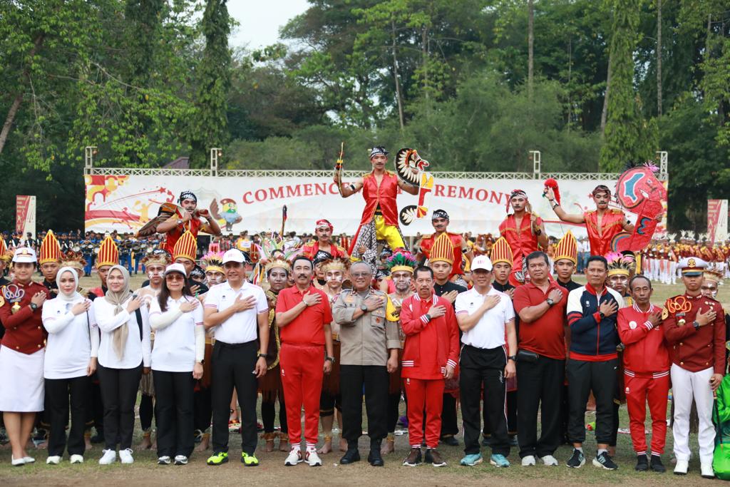Wakapolda hadiri pembukaan Porsimaptar, Gubernur Akpol minta junjung Sportifitas