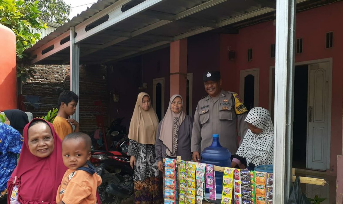 Ops Mantap Brata 2023, Bhabinkamtibmas Larangan Polsek Seltim Ajak Warga Cooling Down
