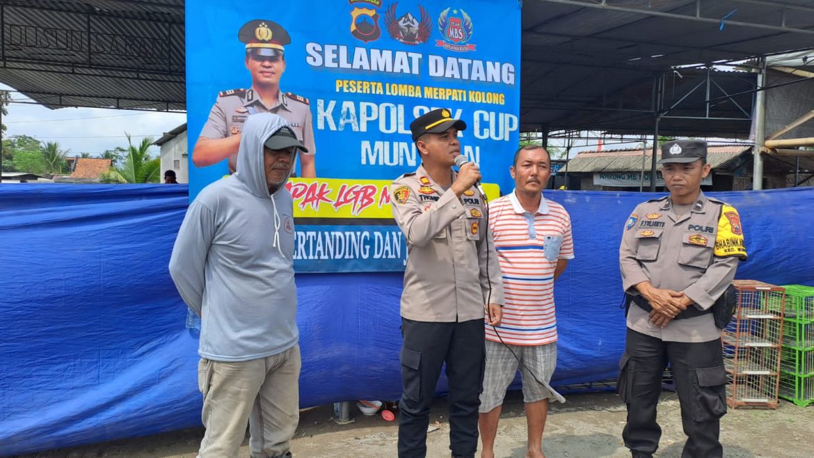 Cooling System Jelang Pemilu 2024, Kapolsek Muntilan Gelar Lomba Merpati Kolong