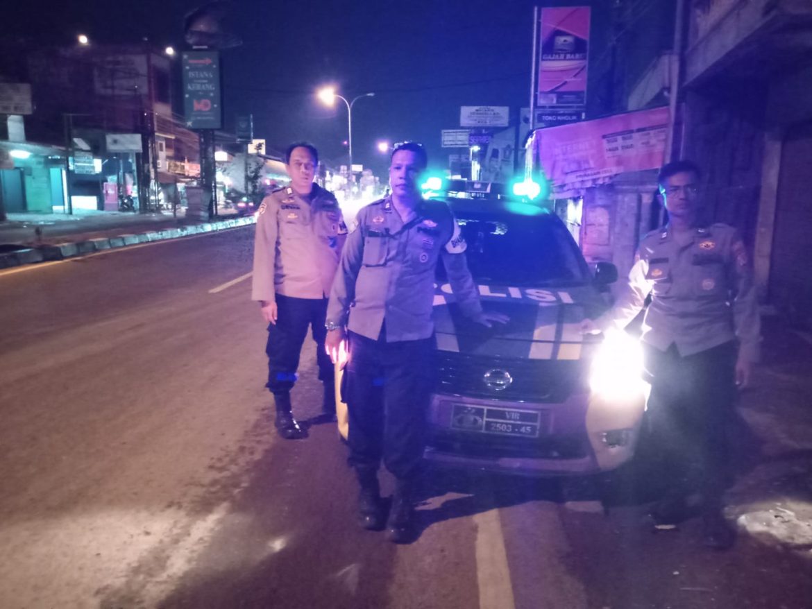 QR Polsek Kedawung Polres Cirebon Kota Gencarkan KRYD Ops Mantap Brata 2023 Kewilayahan 