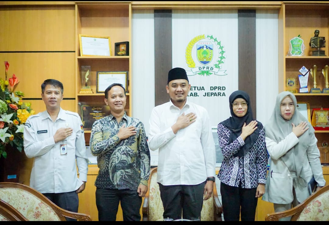 Ketua DPRD Jepara, Haizul Ma’arif, Bahas Kerjasama Erat dengan Ketua KPU Baru