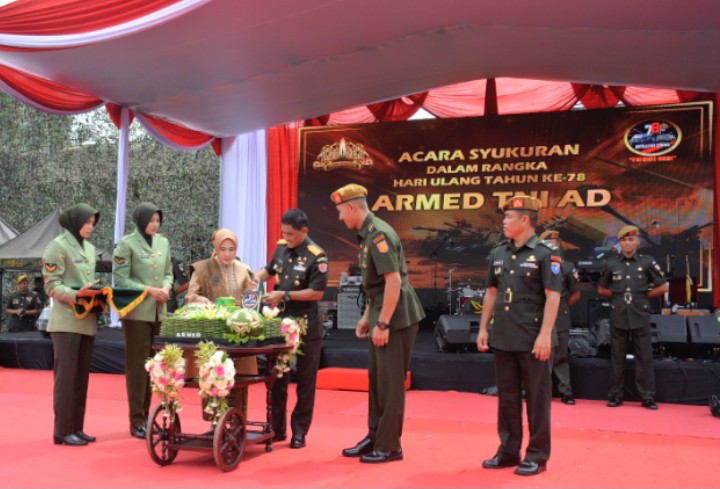 Semarak HUT-78 Armed TNI AD: Wujudkan Koprs Armed yang PRIMA