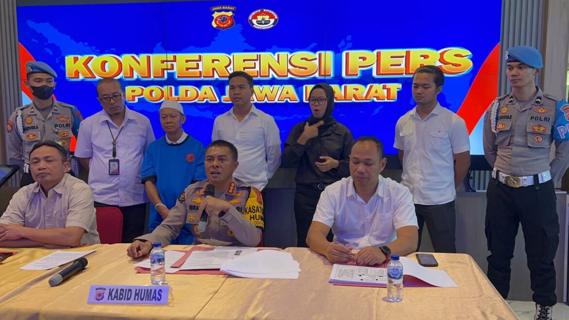 POLDA JABAR GELAR KONFERENSI PERS TERKAIT TINDAK PIDANA PEMBUNUHAN IBU DAN ANAK DI SUBANG,