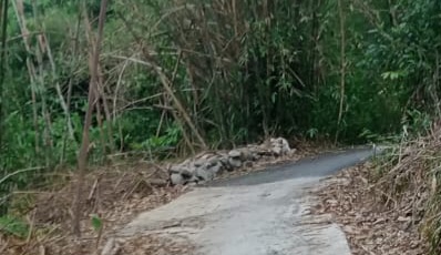 Kurang volume 119 M,kegiatan Bankeu pengaspalan jalan desa Kedung oleng .di keluhkan masyarakat setempat