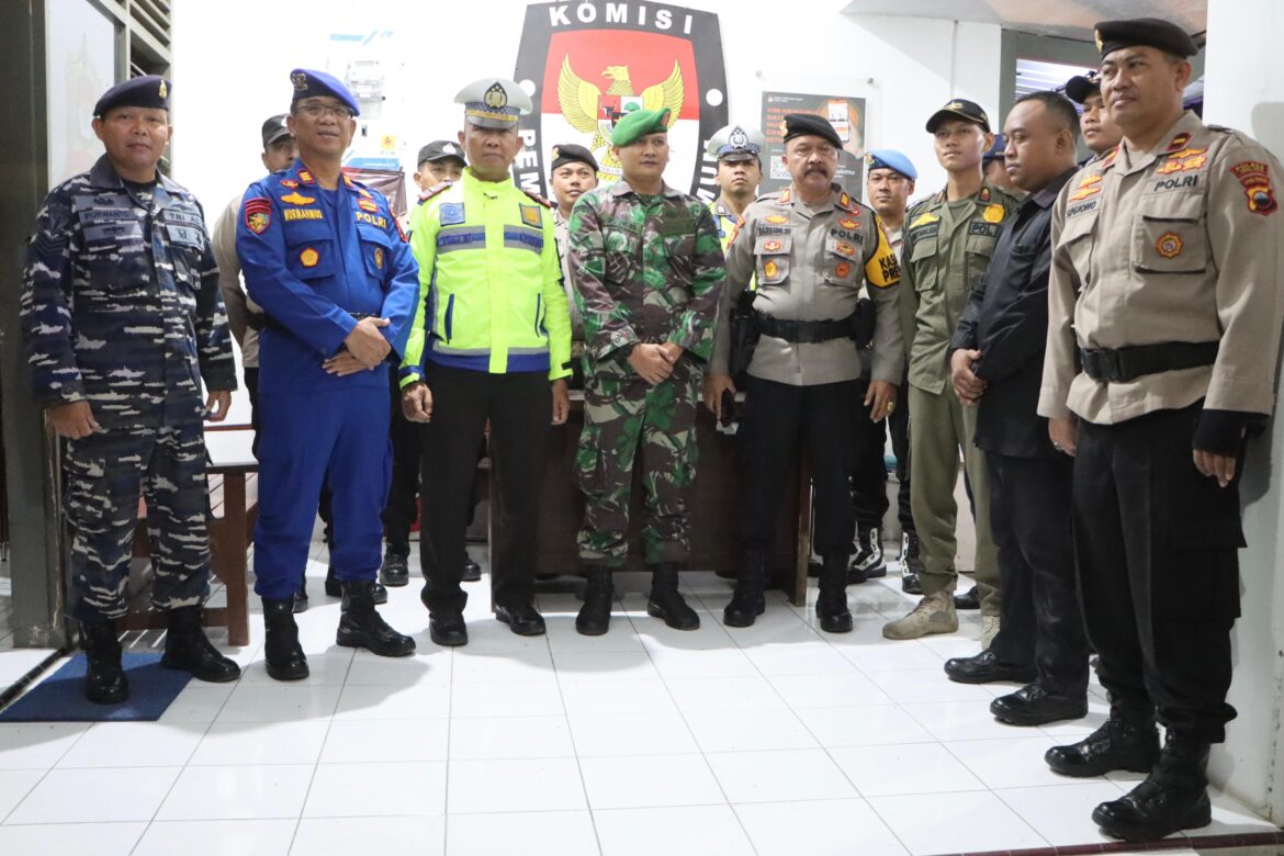Jelang Pemilu, Polres Tegal Kota Gencarkan Giat Patroli Gabungan Tiga Pila