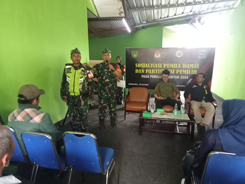 Sosialisasi Pemilu Damai Dan Partisipasi Pemilu 2024,