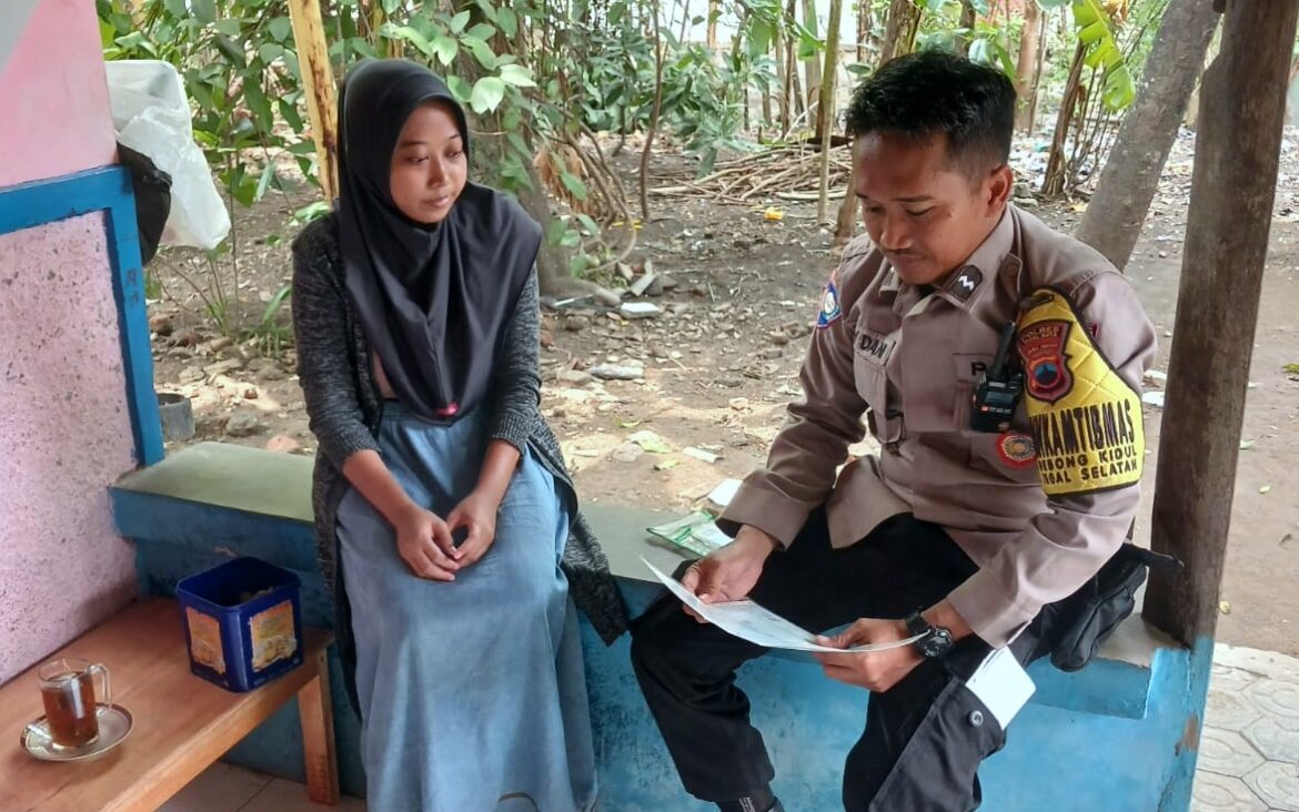 Kiprah Pak Bhabin, Aipda Oky Bantu Warga Binaan Memperoleh Layanan Kesehatan