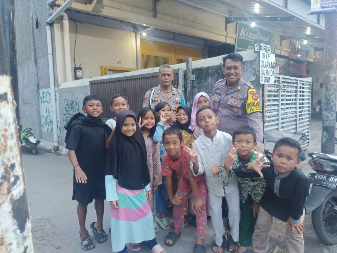 Polsek Utbar Berikan Edukasi Stop Bullying Kepada Anak-Anak