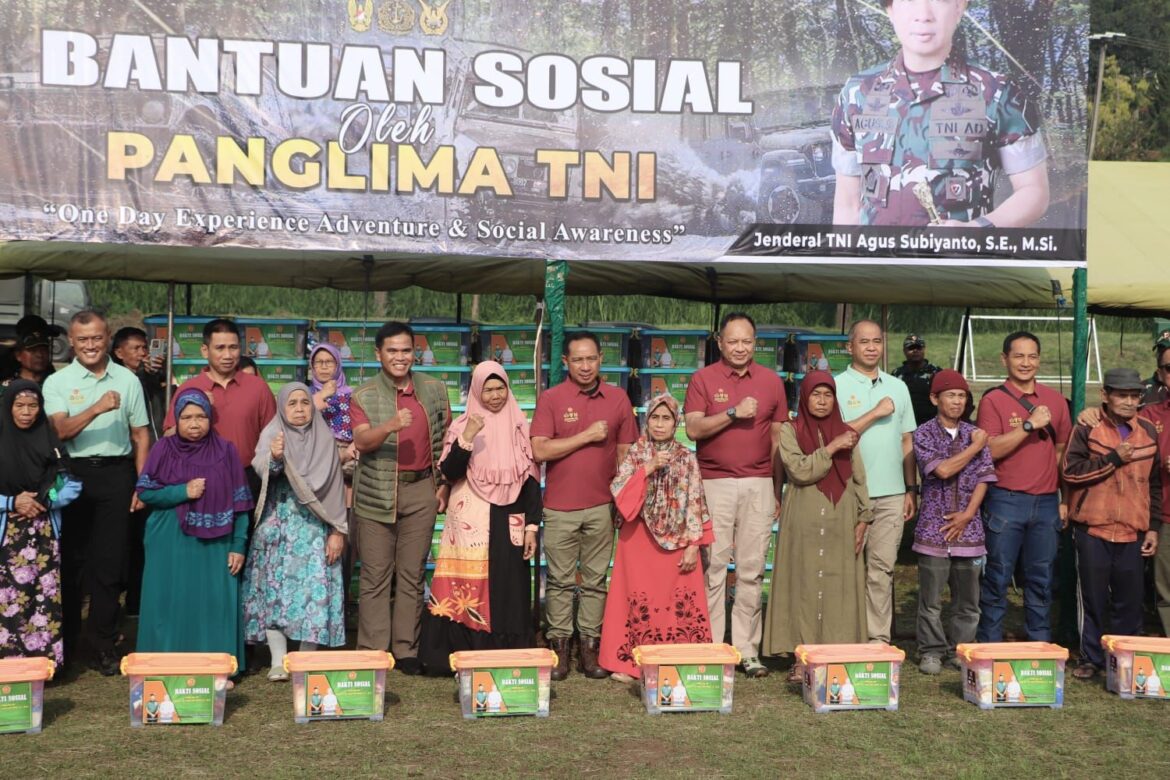 Kapolda Jabar Bakti Sosial Penanaman Pohon,Dan Offoroad Bersama Panglima TNI  Beserta Kepala Staff Aangkatan,