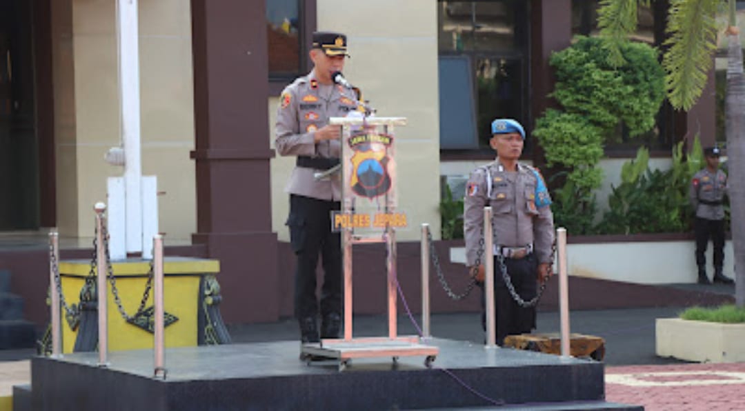 Peringatan Hari Bela Negara Polres Jepara, Ajak Masyarakat Kobarkan Semangat Cinta Tanah Air