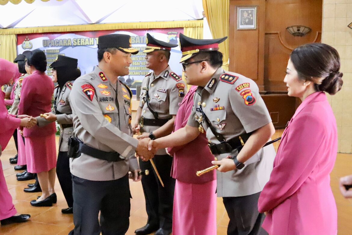 AKBP Rully Thomas, Secara Resmi Menjabat Sebagai Kapolres Tegal Kota.