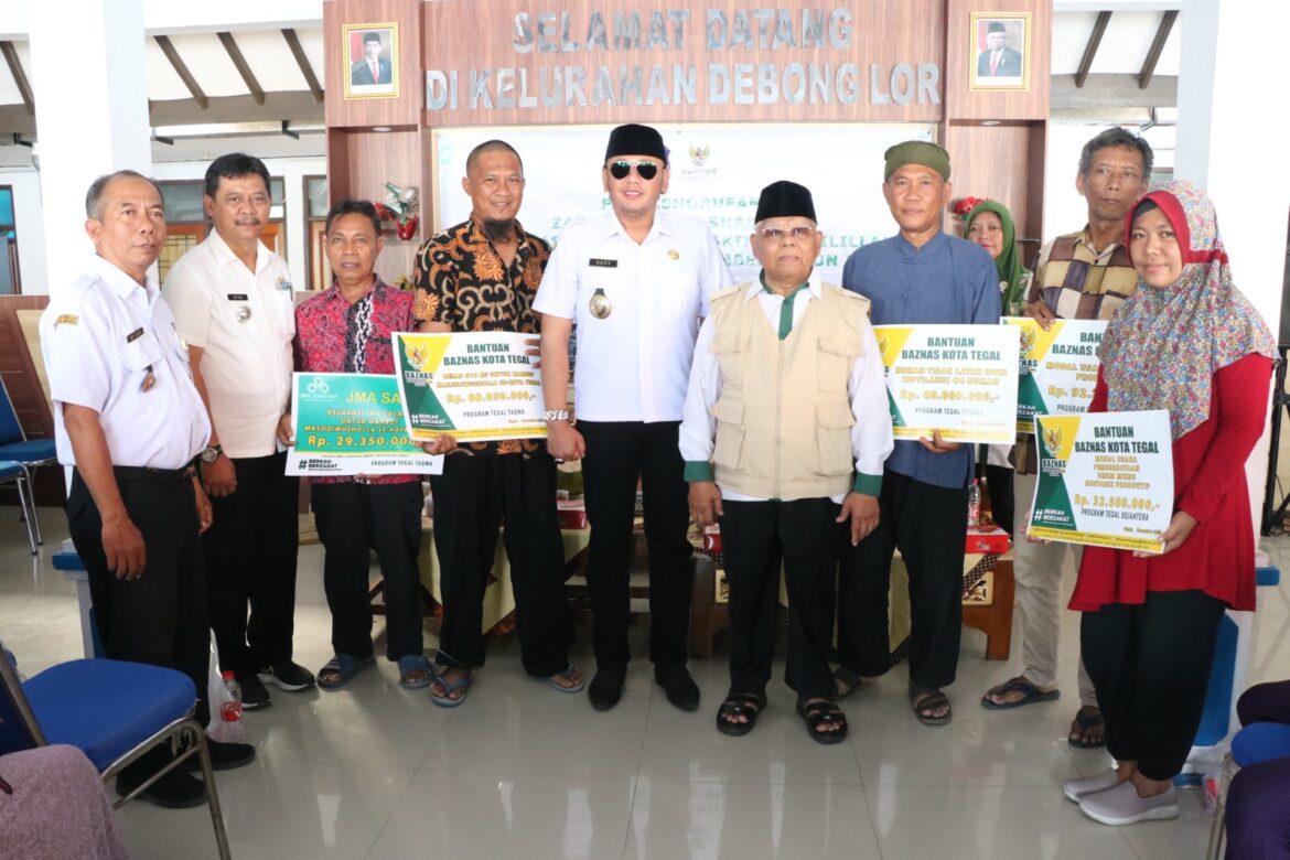 Dipenghujung Tahun, Baznas Sampaikan Terima Kasih kepada Pemkot Tegal dan Para Muzaki