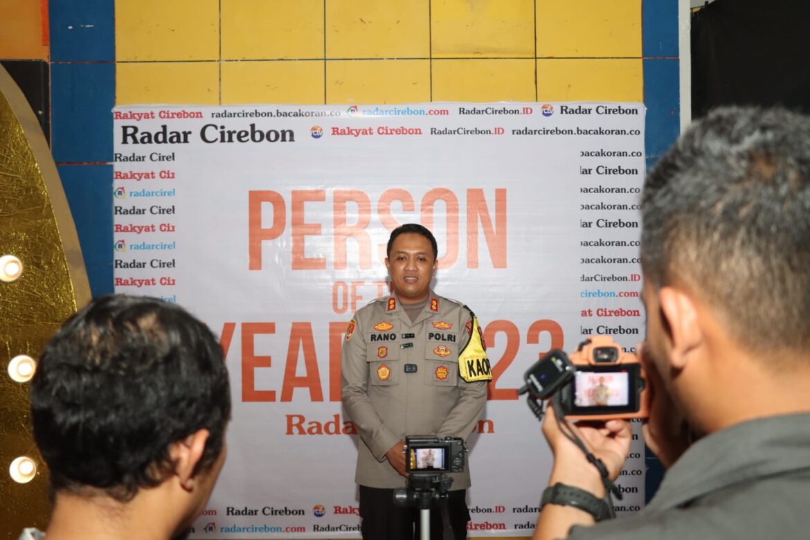 Kapolres Cirebon Kota Raih Penghargaan Person Of The Year Radar Cirebon Tahun 2023