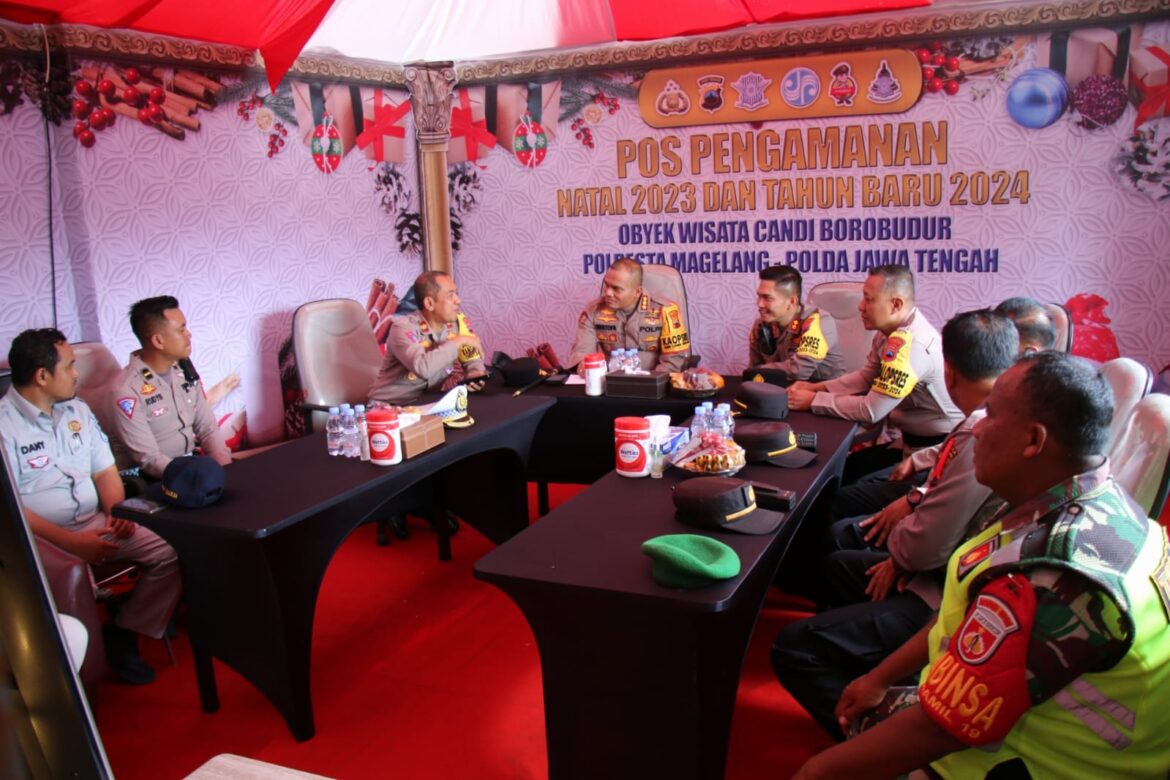 Kapolresta Magelang Pastikan Keamanan Jelang Natal dan Tahun Baru