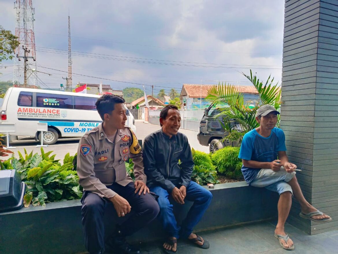 Polisi Lakukan Sambang Kamtibmas, Ajak Warga Jaga Kondusifitas Pemilu 2024