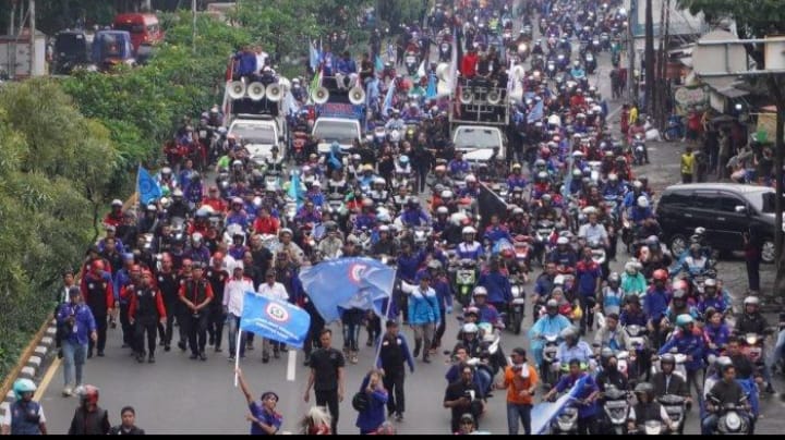 Serikat pekerja akan kawal rekomundasi rapat dewan Pengupahan bsk di gedung sate.