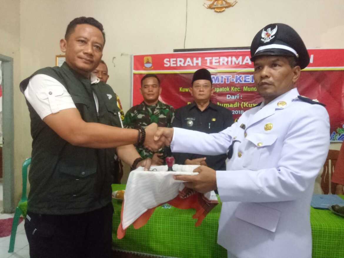 Sertijab Kuwu Lama ke Kuwu Terpilih yang Baru Desa Setupatok Kecamatan Mundu Kabupaten Cirebon