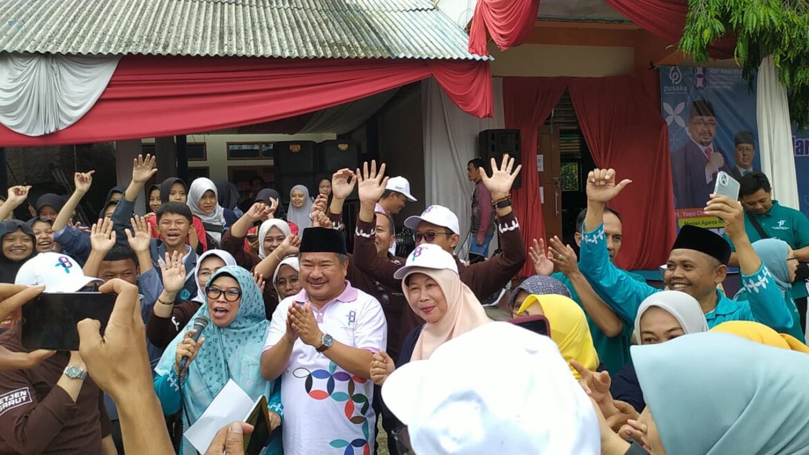 Peringatan Hari amal bhakti (HAB)Kementrian Agama (Kemenag) ke 78 di lapangan MAN 2Garut