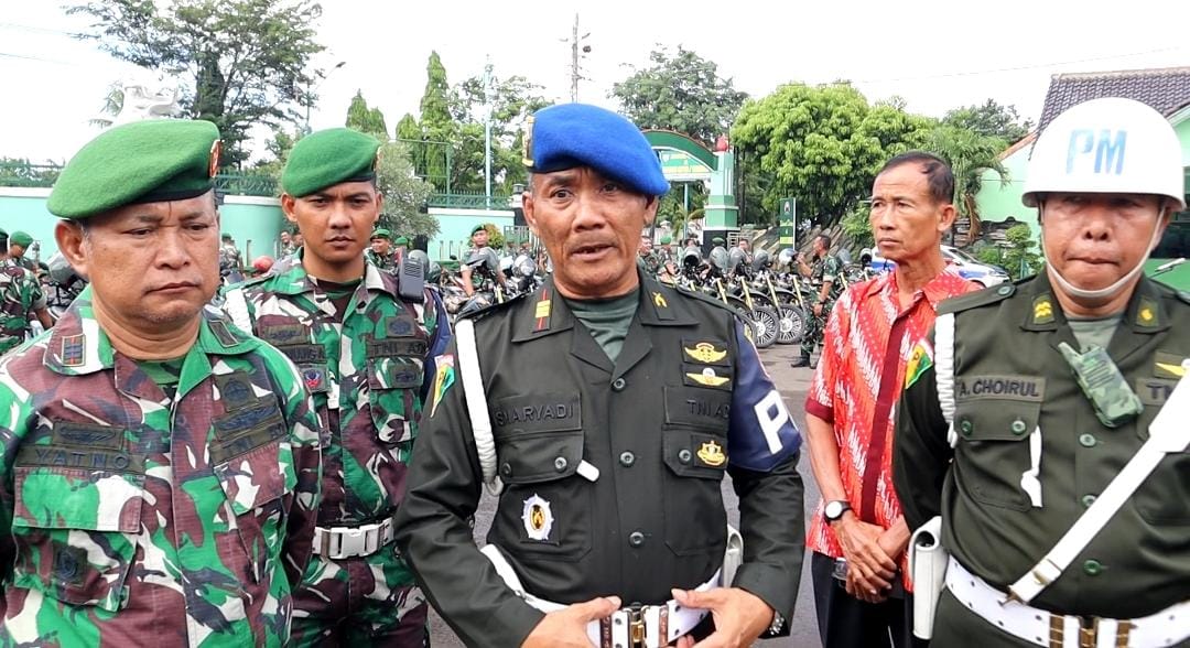 Kodim 0713 Brebes Gelar Pengecekan Surat dan Kelengkapan Kendaraan Dinas TNI dan Umum 
