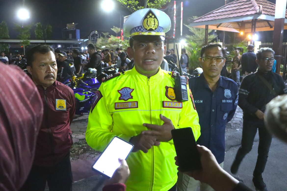 Wujudkan Kota Tegal Zero Knalpot Brong, Polres Tegal Kota Amankan Ratusan Sepeda Motor