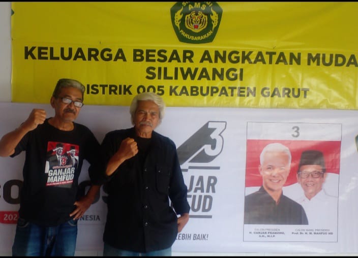 Tim Pemenangan DISTRIK 005 AMS Kabupaten Garut Terus deklarasi dukungan kepada Ganjar Pranowo dan Mahfud MD