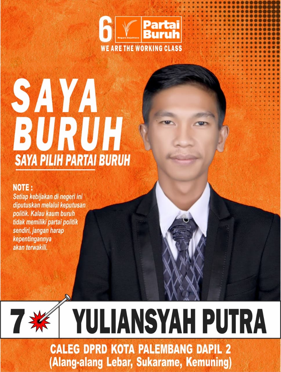 Pemilu Serentak 14 Febuari 2024, Yuliansyah Putra Mengajak Seluruh Masyarakat Kota Palembang Bijak Dalam  Menentukan  Pilihan