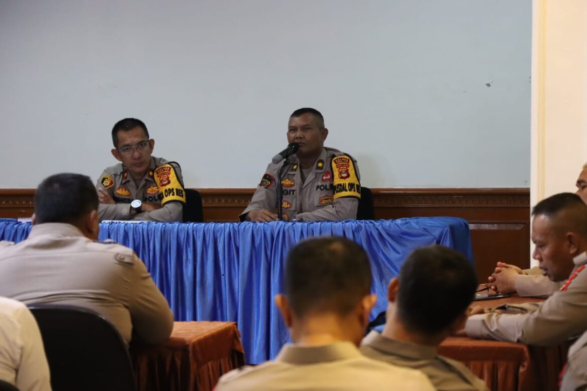 Wakapolres Pimpin Pelaksanaan Kegiatan Asistensi Untuk Tingkatkan Waskat Terhadap Anggota